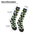 thumbnail image 2 of Fotbe Watercolor St Patrick Day print Women's Men's Novelty Crew Socks Cotton Socks Knee High Socks for Walking,Running,Nurses,Pregnancy, 2 of 6