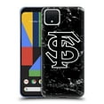thumbnail image 1 of Head Case Designs Officially Licensed Florida State University FSU Florida State University Black And White Marble Soft Gel Case Compatible with Google Pixel 4, 1 of 7
