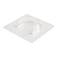 thumbnail image 1 of Soporte adhesivo para barra de cortina de ducha, montaje en pared, agarre ajustable, accesorios de baño, sin taladro, resistente, peso de 5 kg, plástico transparente, paquete de 2, 1 of 7