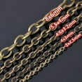 thumbnail image 5 of U8MO 5m Gold/Sliver/Bronze Iron Metal Chain for Jewelry Making 32x 4x3 5x4 8x6mm-Gold-4x3mm-5 meters, 5 of 7