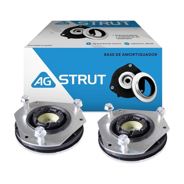 Bases de Amortiguador AG para Auto Delantero para Ford Fiesta 2011 a 2017 2 Piezas Nuevas