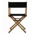 thumbnail image 3 of Silla Casual Home Director's 18 con estructura natural de lona negra, 3 of 7