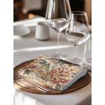 thumbnail image 6 of Fall Leaves Cloth Napkins Set of 6 Reusable Dinner Napkins, Farmhouse Retro Botanical Floral Cocktail Napkin Washable Table Napkins for Wedding/Holiday Party/Baby Shower 20"x20", 6 of 7