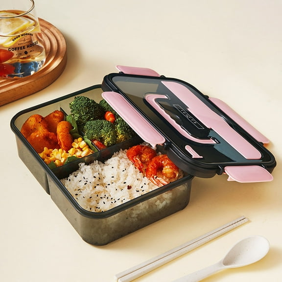 Bento Box Adult BPA-Free Food Container Lunch Box for Women for Sch-ool Work and Travel Back to S-chool Gifts for K-ids