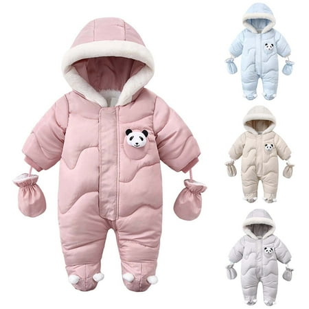 shoper Snow Pants Kids Winter Coat and Snow Pants Set Overall Windproof Snowboard Outdoor Kid Winter Warmth Snow Suits Beige 12M
