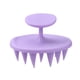 thumbnail image 5 of Point Tip Silicone Scalp Shampoo Masaje Cepillo Cabeza Acupoint Peine (Púrpura) Tmvgtek cuidado belleza, 5 of 8