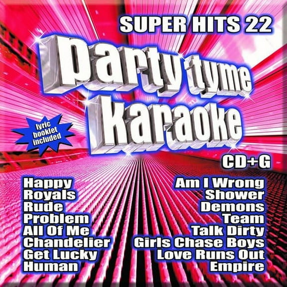 Various Artists - Party Tyme Karaoke : Super Hits 22 - Rock - CD
