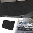 thumbnail image 1 of Alfombrilla de carga trasera de cara plana Unique Bargains para Ford EcoSport 2018-2019, patrón de rayas y triángulos, antideslizante, 1 of 1