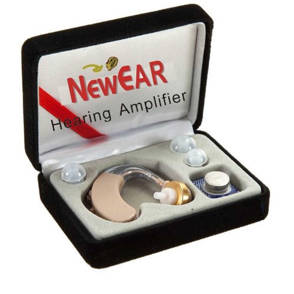 Hearing Amplifiers Set with New Digital Technology Almost Invisible