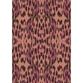 thumbnail image 1 of Ahgly Company Indoor Rectangle Patterned Shocking Orange Area Rugs, 8' x 10', 1 of 6
