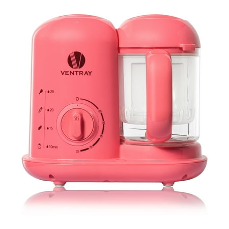 Ventray Baby Food Maker, All-In-one Baby Food Processor Grinder Blender Steamer, Chop, Puree