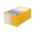thumbnail image 1 of Yhmxh Closet Organizers and Storage Multifunctional Wardrobe Organizer Visible Space-saving Multiple Compartments Storage Large 9 Grids Washable Wardrobe Clothes Organizer Wing Wing, 1 of 2