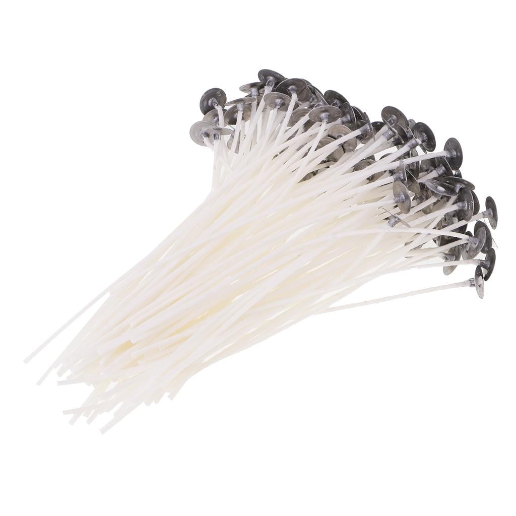 GUOOL 3-4pack Wholesale Candle Wicks with Sustainers for Candle Making 100pcs 4 Pcs