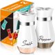 thumbnail image 1 of Set de saleros y pimenteros Arrozon Glass con tapa de acero inoxidable de 120 ml, 1 of 7