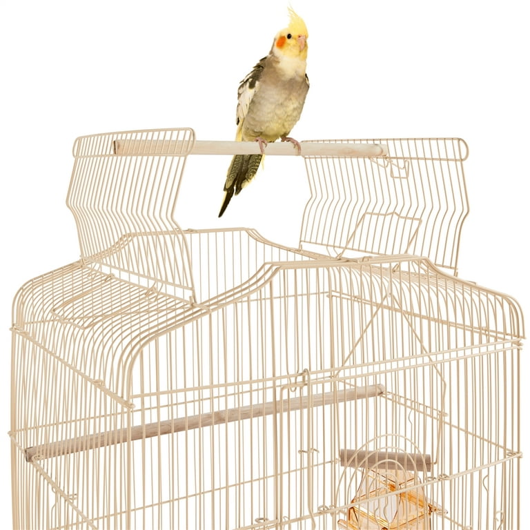 Yaheetech 64''H Open Top Metal Bird Cage Large Parrot Cage w