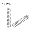 thumbnail image 2 of Unique Bargains Compressed Spring,4mm OD, 0.4mm Wire Size, 12mm Compressed Length, 20mm Free Length,7.1N Load Capacity,Gray,10 pcs, 2 of 4