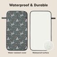 thumbnail image 4 of Almohadilla cambiadora de pañales portátil KeaBabies, fácil de limpiar, impermeable, 4 of 9