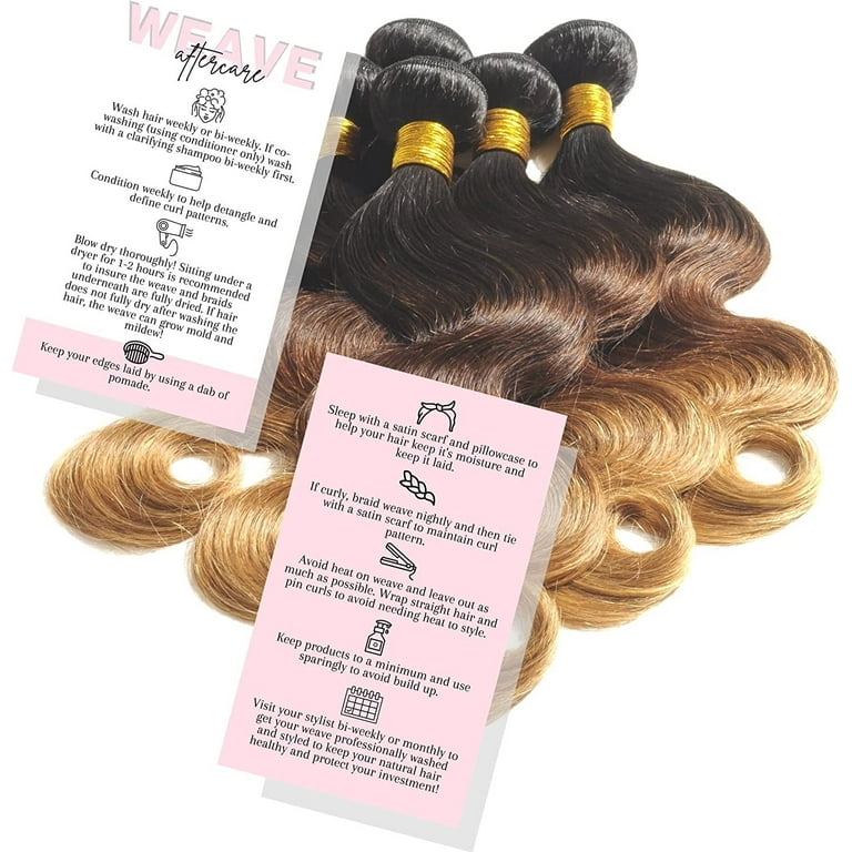 Weave hair cheap washing