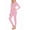 Light Pink, variant on Ekouaer Womens Thermal Underwear Set – Lightweight Base Layer Long Johns & Shirt – Warm Winter Pajamas & Cold Weather Base Layer