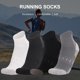thumbnail image 3 of Calcetines Atléticos De Tobillo Para Mujeres Y Hombres, Calcetines Antideslizantes Para Correr Con Parte Inferior De Toalla De Corte Bajo, Calcetines Deportivos Gruesos Con Absorción De 4 Pares Guardurnaity OD014180-00, 3 of 6