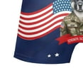 thumbnail image 5 of Happy Father's Day Honoring Veterans Akita in Army Uniform All Over Print Boxer Briefs Underwear for Men Dad Inu Dog Lover - 13007, 5 of 6
