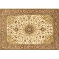 thumbnail image 1 of Ahgly Company Indoor Rectangle Medallion Brown Traditional Area Rugs, 8' x 10', 1 of 4