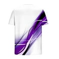 thumbnail image 5 of 3D Light Graphic Tees for Men Summer Stylish Casual T-Shirts Elastic Slim Fit Tops Beach Vacation Short Sleeve Shirts, 5 of 6