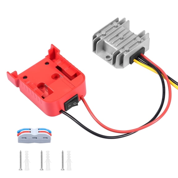 TMWEFUSC 18V to 12V Step Down Converter DC 12V 10A 120W Power Adapter Voltage Reducer Transformer with Over Discharge Protection for Power Toy Golf Cart