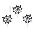 thumbnail image 3 of Halloween Cake Inserts Bat Witch Hat Decoration for Festival Parties Party Cake Supplies (6pcs) 6PCS, 3 of 6