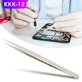 thumbnail image 4 of Pince à épiler de précision en acier inoxydable pour réparation de téléphones portables, accessoire Kkk-12, 4 of 4