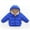Blue, variant on YTDSCS Newborn Toddler Baby down Cotton Jacket for Boys Girls Hooded Fleece Coat Kids Unisex Thicken Warm Winter Outerwear 6 Months - 8 Years
