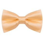 Bow Ties for Men Solid Pink Bow Tie Adjustable Pretied Tuxedo Bowtie for Wedding Party