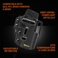 thumbnail image 2 of GRITR Ambi OWB Kydex Holster; Fits 9mm Glock Double Stack, 2 of 7