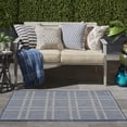 thumbnail image 4 of Nourison Horizon Indoor/Outdoor 3' x 5' Navy Modern Rug, 4 of 10