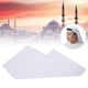 thumbnail image 5 of Hombres Arab Shemagh Bufanda, Poliéster Musulmán Musulmán Medio Oriente Keffiyeh Caballero Arabia Bufandas Hijab Diabarra Cawl Saudi Saudi Headwear Para Hombres Niños, 5 of 7