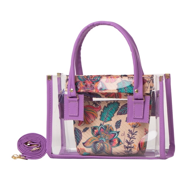 Bolso Para Mujer Fana Saya Color Lavanda Espectacular