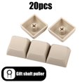 thumbnail image 1 of 20PCS Profile PBT Keycaps Mechanical Keyboard Mixded Color Blank Keycaps Custom Gamer Mx Switch No Engraved Key Cap, 1 of 11