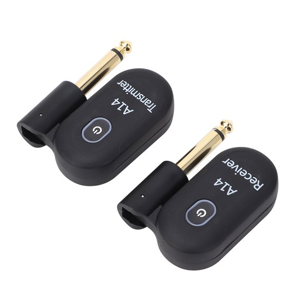 De Guitarra Inalámbrico de Guitarra 2.4GHz USB Transceptor Receptor eléctrico DE 100 PIES A14 Para Violía de Bajo Con Jack de 6.35 mm