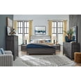 thumbnail image 7 of Magnussen Home Merrifield Raisin Black Queen Upholstered Panel Bed, 7 of 7