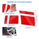 thumbnail image 4 of Kenally Pegatinas de rayas Hash fáciles de instalar, 8 piezas, para mejora de neumáticos de coche, calcomanías para llantas, rayas Automoción decorativa y accesorios, 4 of 6