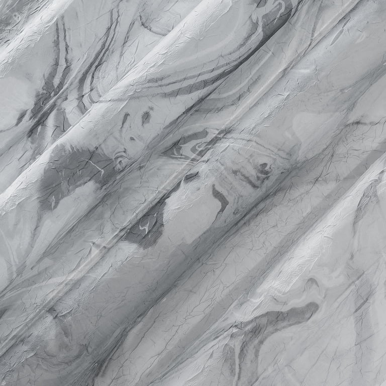 No. 918 Cristo Marble Print Crushed Voile Rod Pocket Panel photo 5