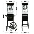 thumbnail image 4 of 12oz Popcorn Machine with Cart & Wheels - 850W Stainless Steel Popper, Vintage Red Design for Movie Theaters, Parties, and Concession Stands, 4 of 8