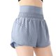 thumbnail image 1 of Gibobby Shorts Deportivo Ropa deportiva de verano, pantalones cortos deportivos de cintura alta 2 en 1, elásticos, de secado rápido, sueltos, para Yoga, gimnasio, pantalones c(Azul, XXL), 1 of 5