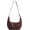 【coffee】, variant on Soft Faux Suede Hobo Bag for Women, Slouchy Leather Crossbody Purse with Spacious Interior, Y2k Tote Shoulder Bag with Zipper
