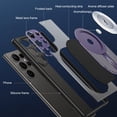thumbnail image 5 of Aromatherapy Heat Dissipation Case for Samsung Galaxy S25 Ultra Lens Camera Protect Magnetic Bracket PC Translucency, 5 of 5