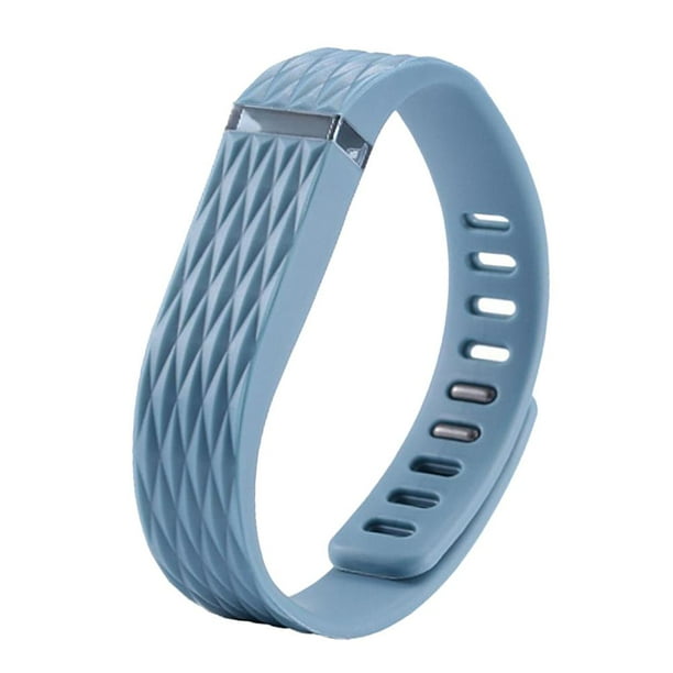 Accesorio de correa/banda de reloj, accesorios de repuesto para correa de reloj inteligente con cierres metálicos, correa/pulsera de reloj de TPE ecológico (grande) Azul claro