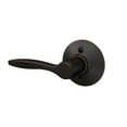 thumbnail image 4 of Schlage F170DEL716LH Delfayo Lever with Standard Trim One Sided Non-Turning Dummy Door Handle, Aged Bronze, 4 of 5