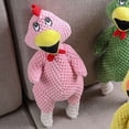 thumbnail image 2 of Toy Dog Squeaky Toy Soft Teeth Cleaning Interactive Chicken Shape Stuffed Puppy Chewing Toy for Large Dog, 2 of 5