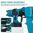 thumbnail image 3 of Paint Sprayer Electric Spray Tool 800ml Professional Paint Spray Tool with 4 Nozzle Handheld Spray High Power Tool Accessories Adjustable Sprayer Kit for Painting, 3 of 8
