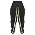 thumbnail image 2 of iiniim Men Prince Baggy Pants Satin Trousers Fairy Tale Halloween Theme Party Black M, 2 of 6